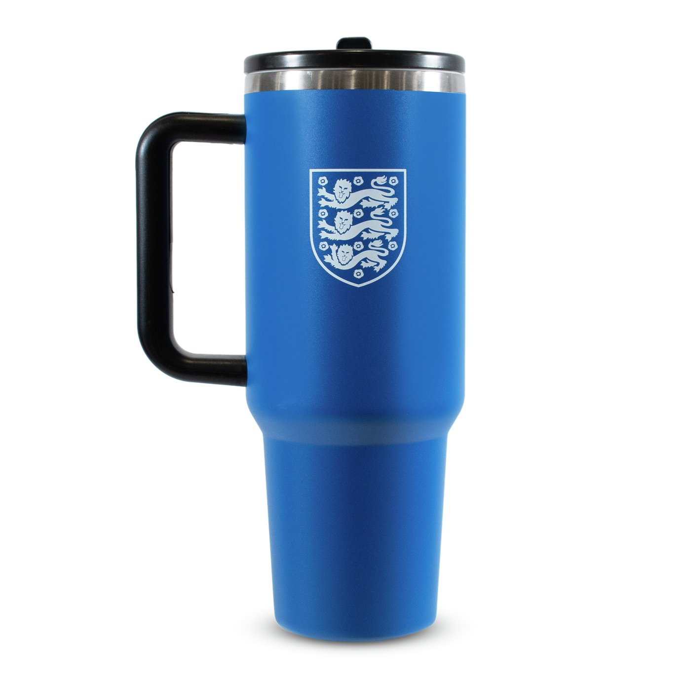 England FA Three Lions Blue Thermal Flask - 1.18L