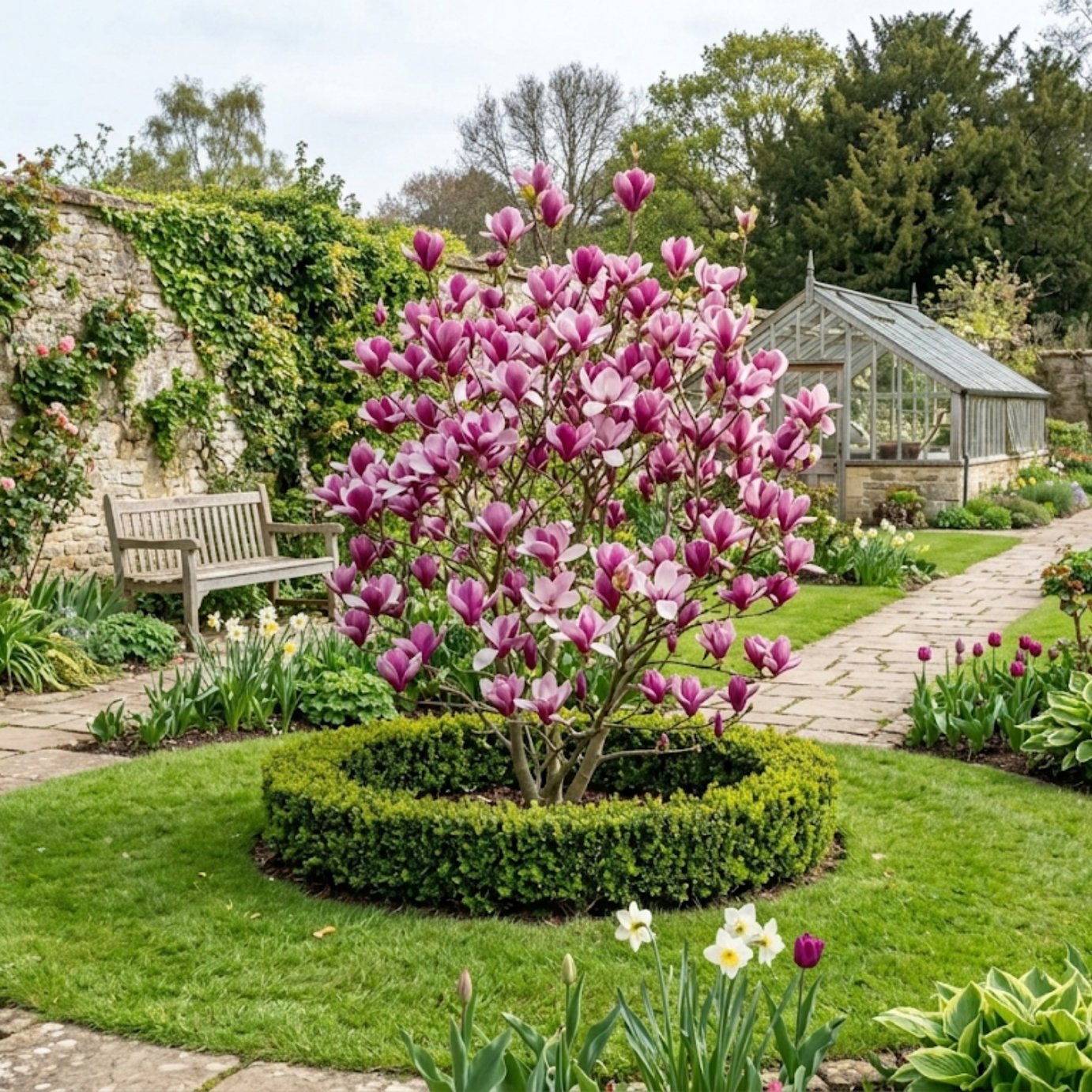 Accelopack Magnolia Susan 250cm Purple Plant