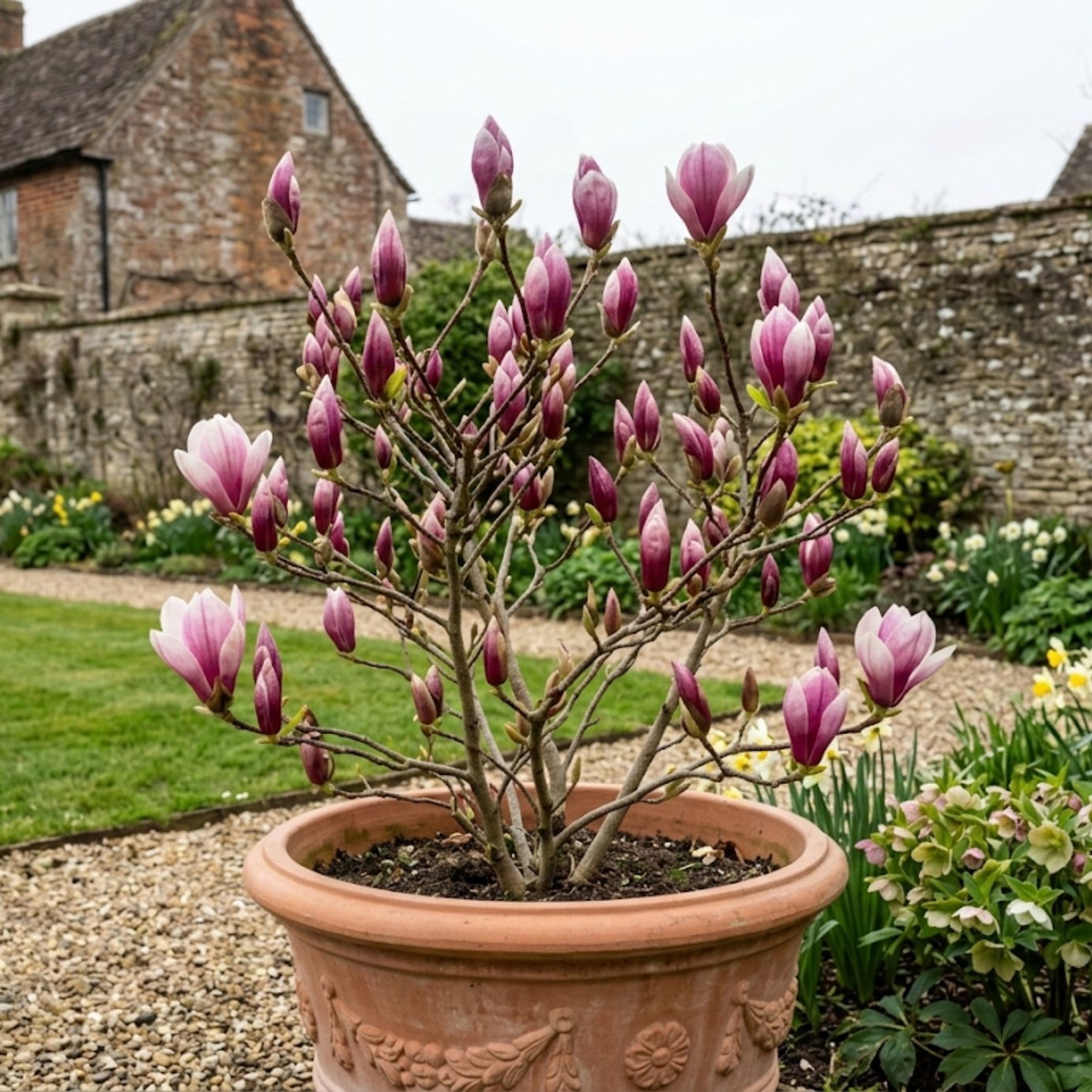 Accelopack Magnolia Tulip 250cm Pink Plant