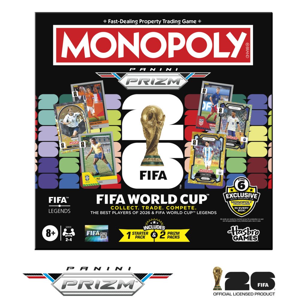 Monopoly Prime Prizm: FIFA World Cup Trading Cards