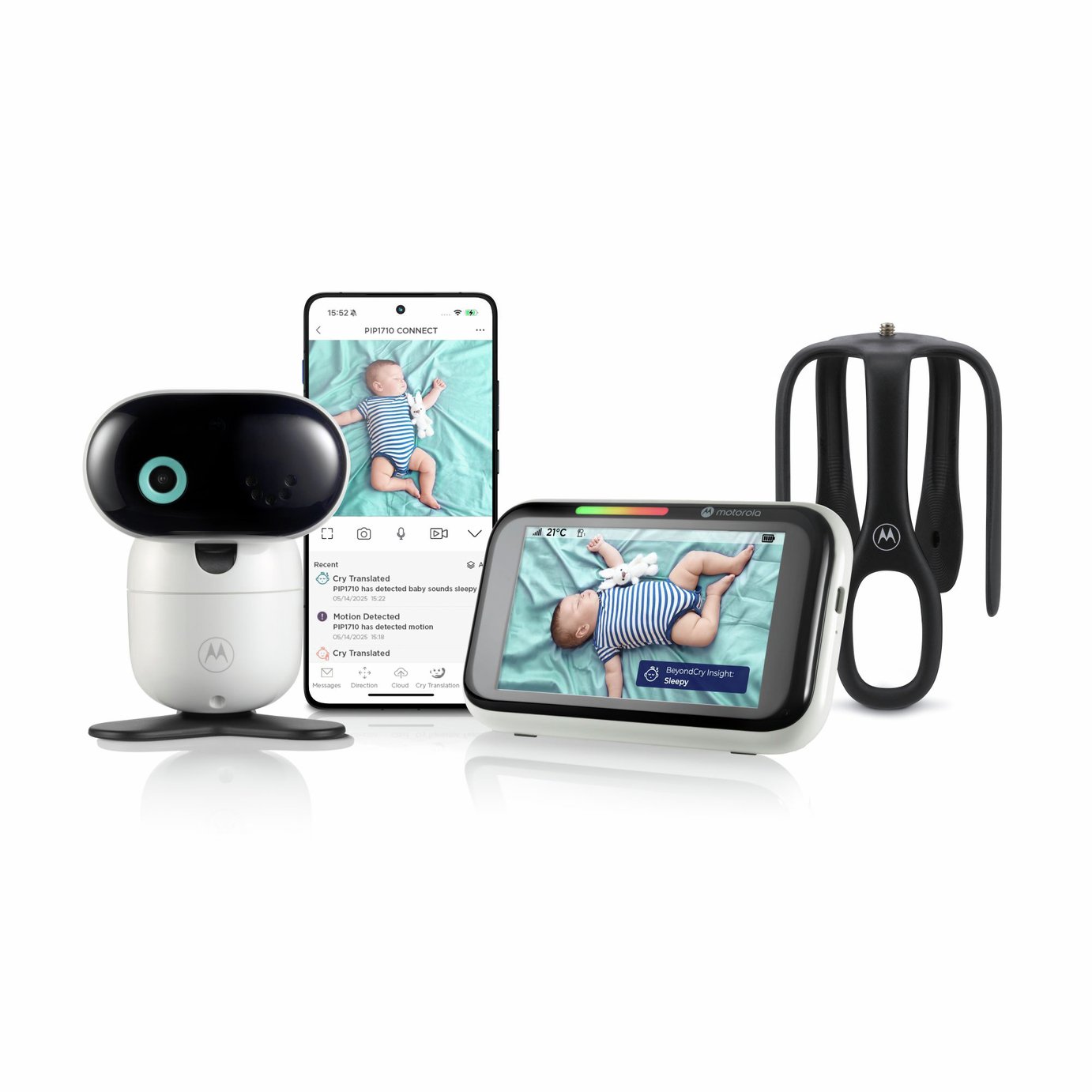 Motorola PIP1710 Connect 5inch Smart Video Baby Monitor