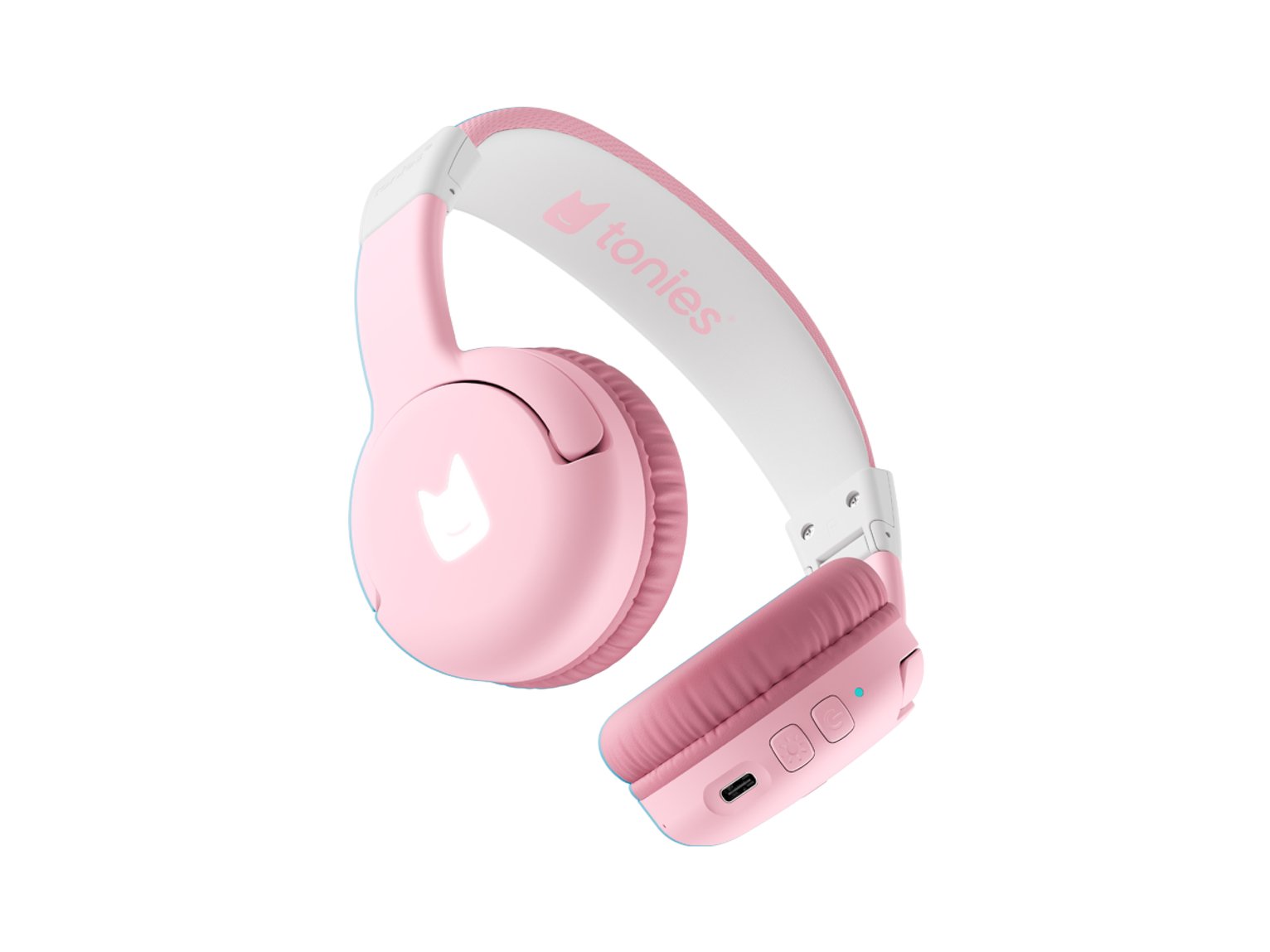 tonies Pink Bluetooth Headphones for Toniebox 2