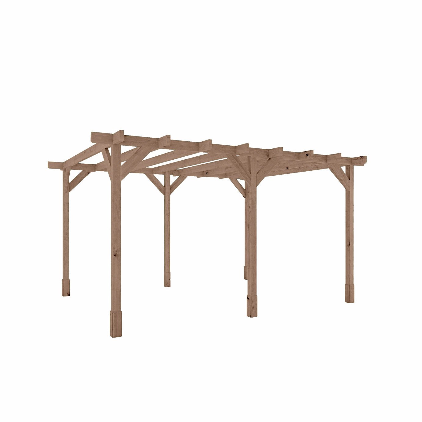 Mercia Traditional Garden Pergola - 13 x 10ft
