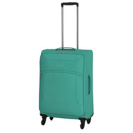 Featherstone Soft 4 Wheel Suitcase - Turquoise 