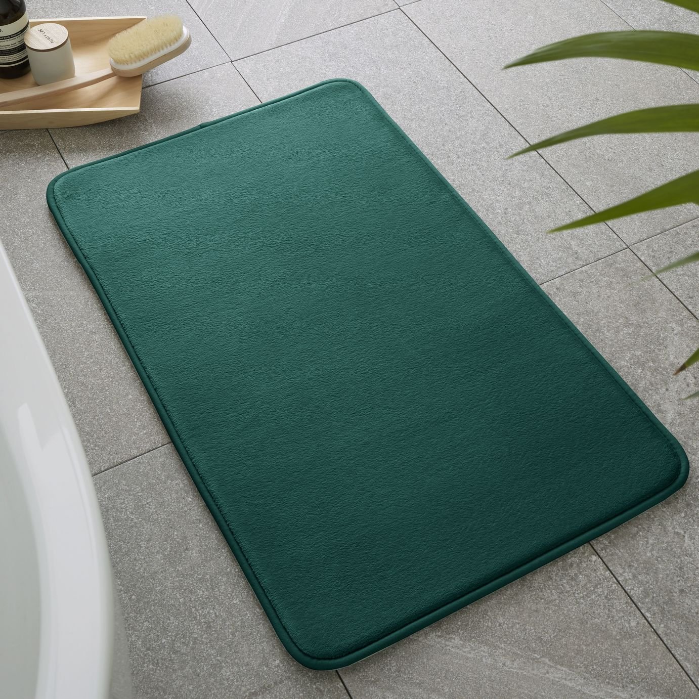 Catherine Lansfield Memory Foam Bath Mat - 50x80cm