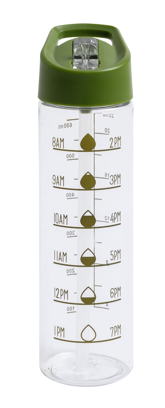 Argos Home Khaki Tracker Sipper Water Bottle - 700ml