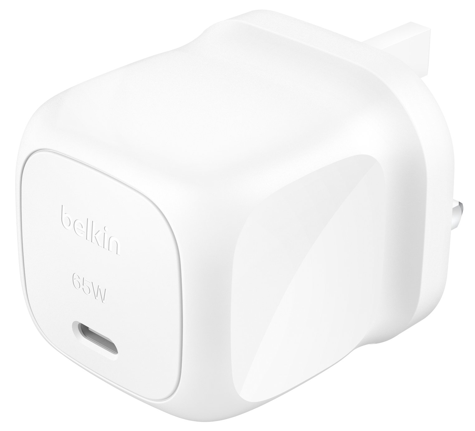 Belkin 65W Compact USB-C Wall Charger - White