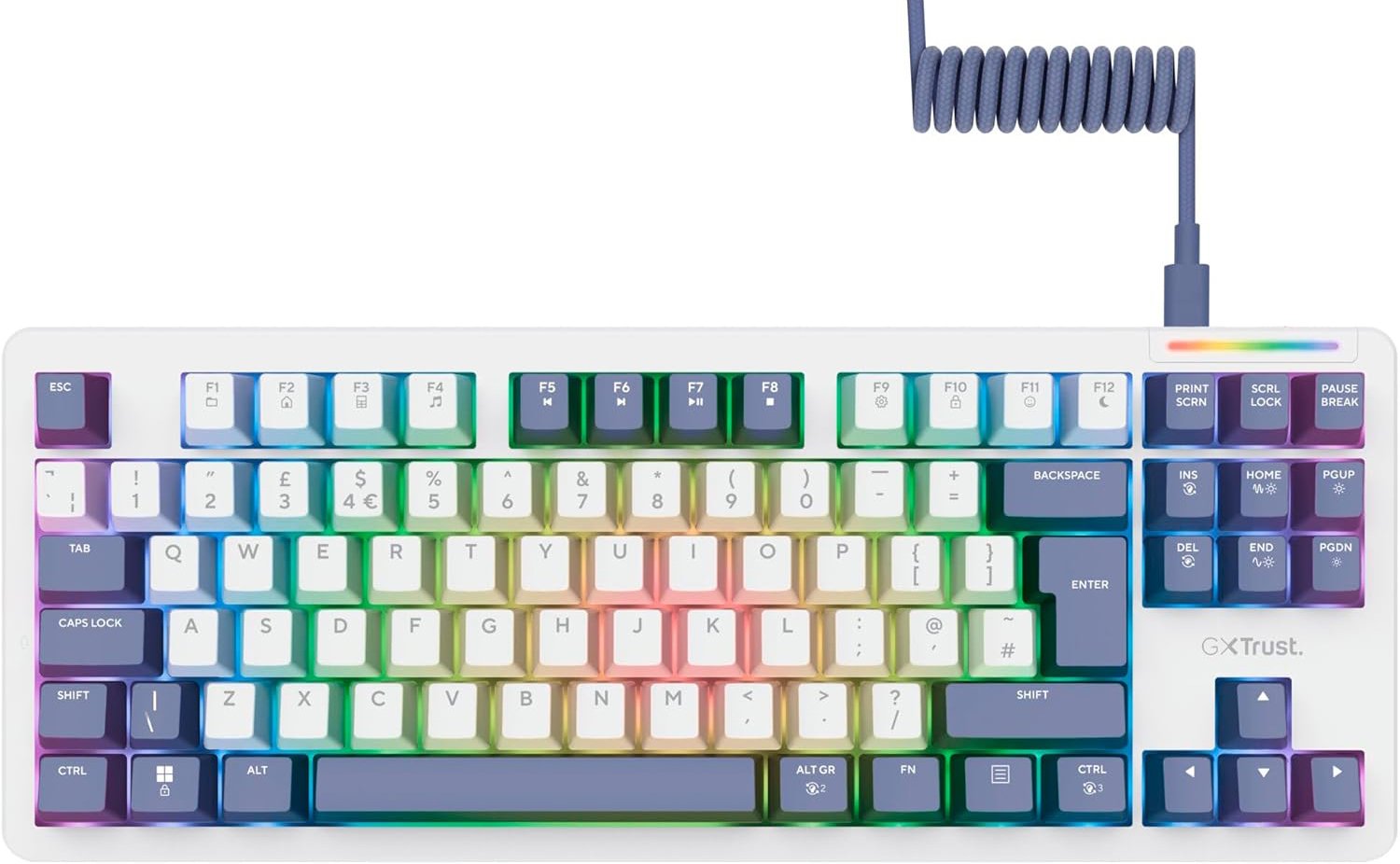 Trust GXT 872 Xyra TKL Mechanical Wired Gaming Keyboard