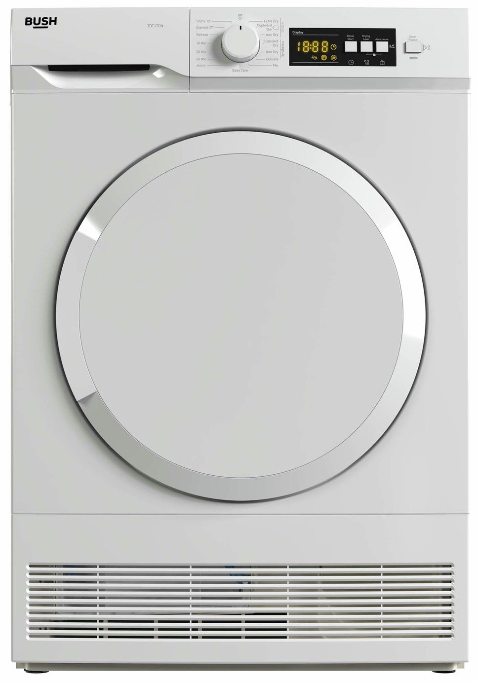 Bush TDT17CN 7KG Condenser Tumble Dryer - White