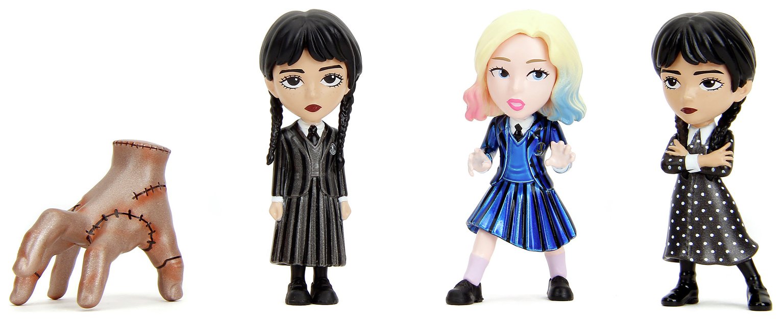 Jada Wednesday 2.5 Inch Figures-Pack of 4
