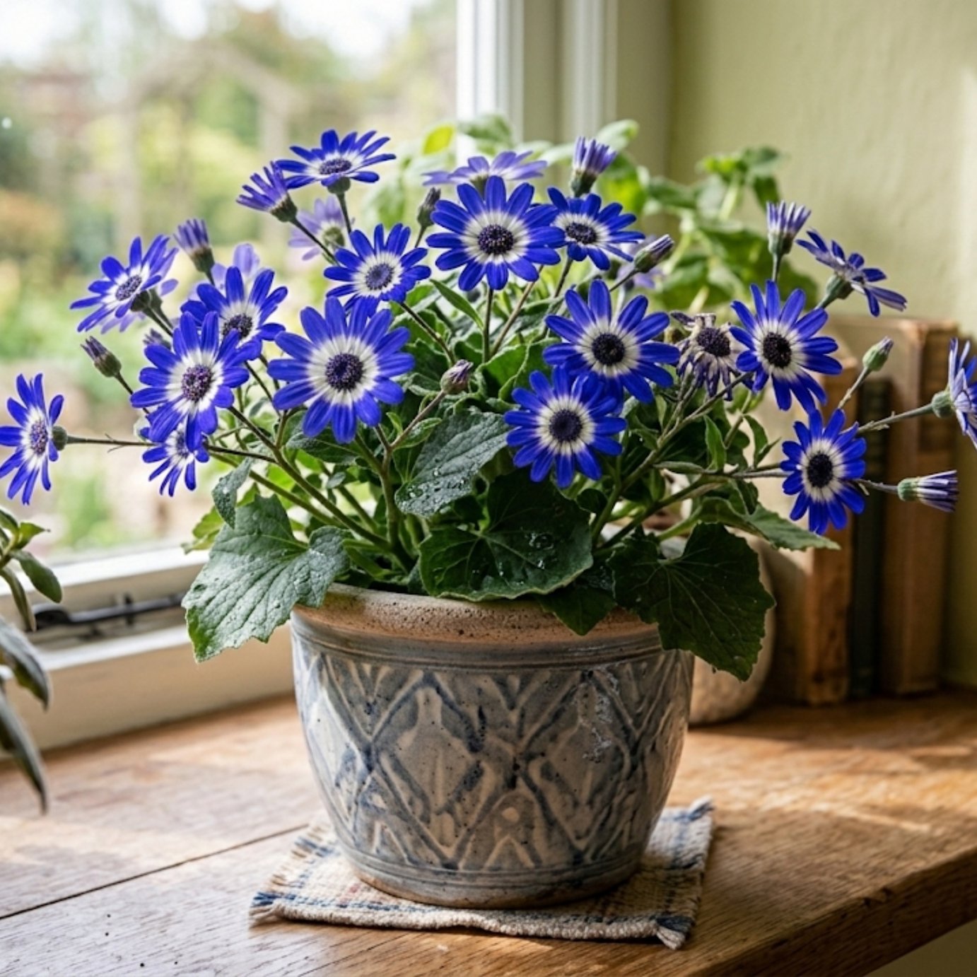 Accelopack Senetti 40cm Blue Bicolour Bedding Plant