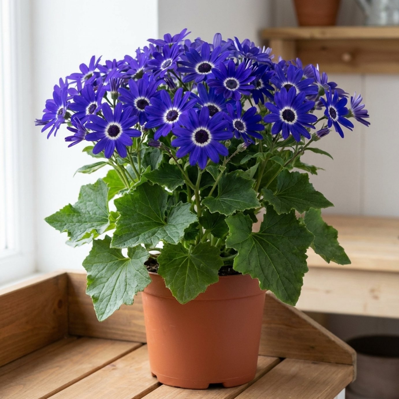Accelopack Senetti 40cm Deep Blue Bedding Plant