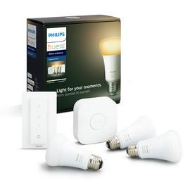 Philips Hue Starter Kit with White Ambience E27 Bulb