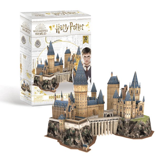 entrenador escotilla Asesino Buy Harry Potter Hogwarts 3D Puzzle | Jigsaws and puzzles | Argos