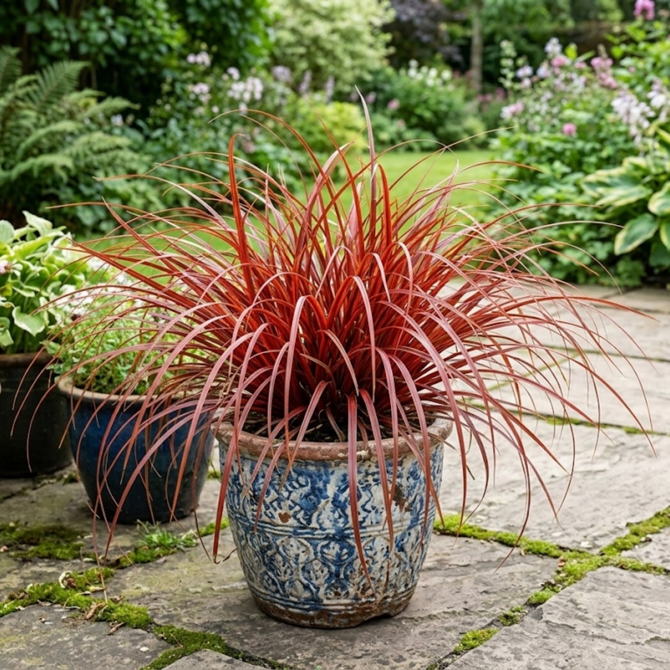 Accelopack Uncinia Everflame 40cm Red Ornamental Plant