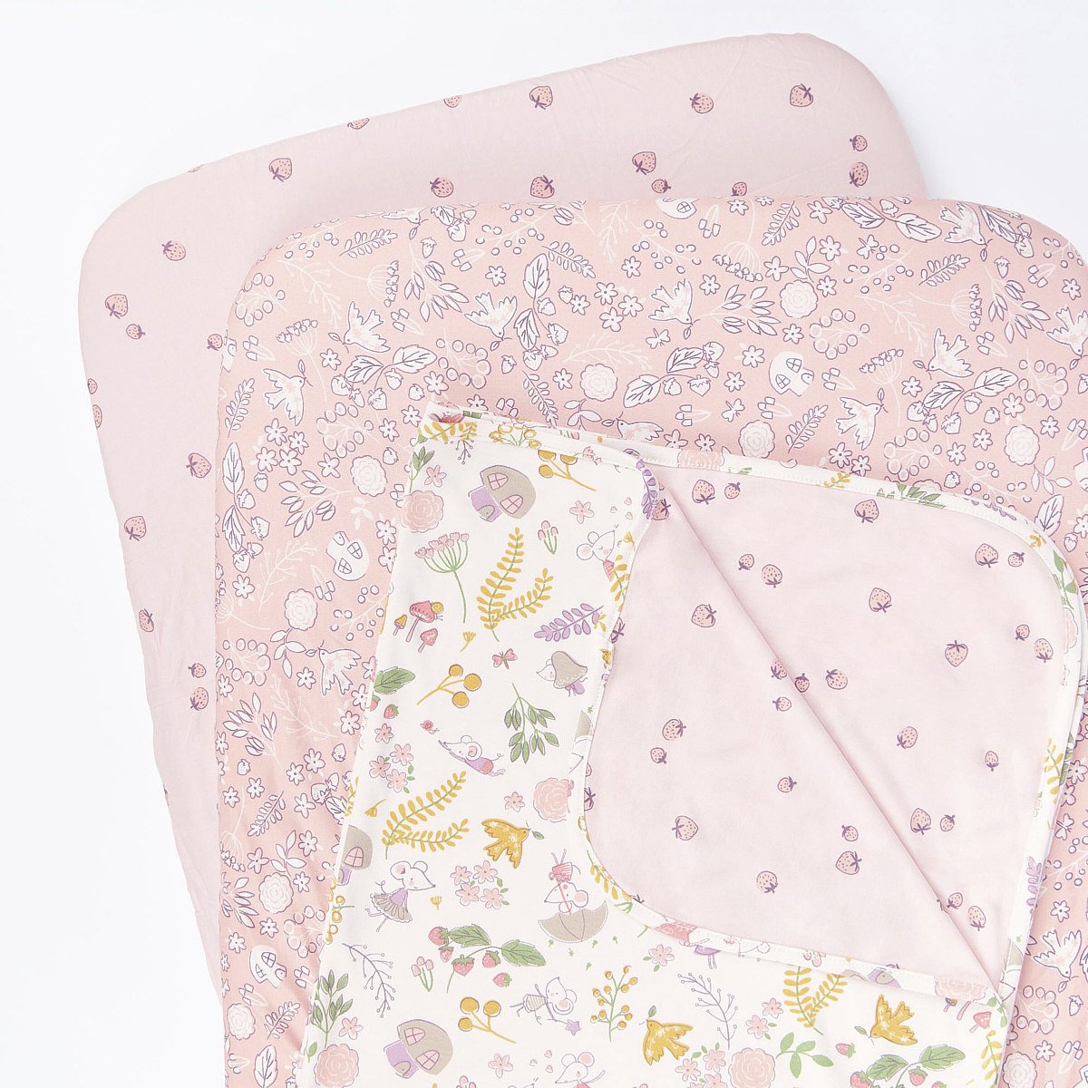 Tutti Bambini Crib Starter Tiny Tails Fitted Sheets