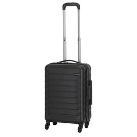 Featherstone Hard 4 Wheel Suitcase - Black