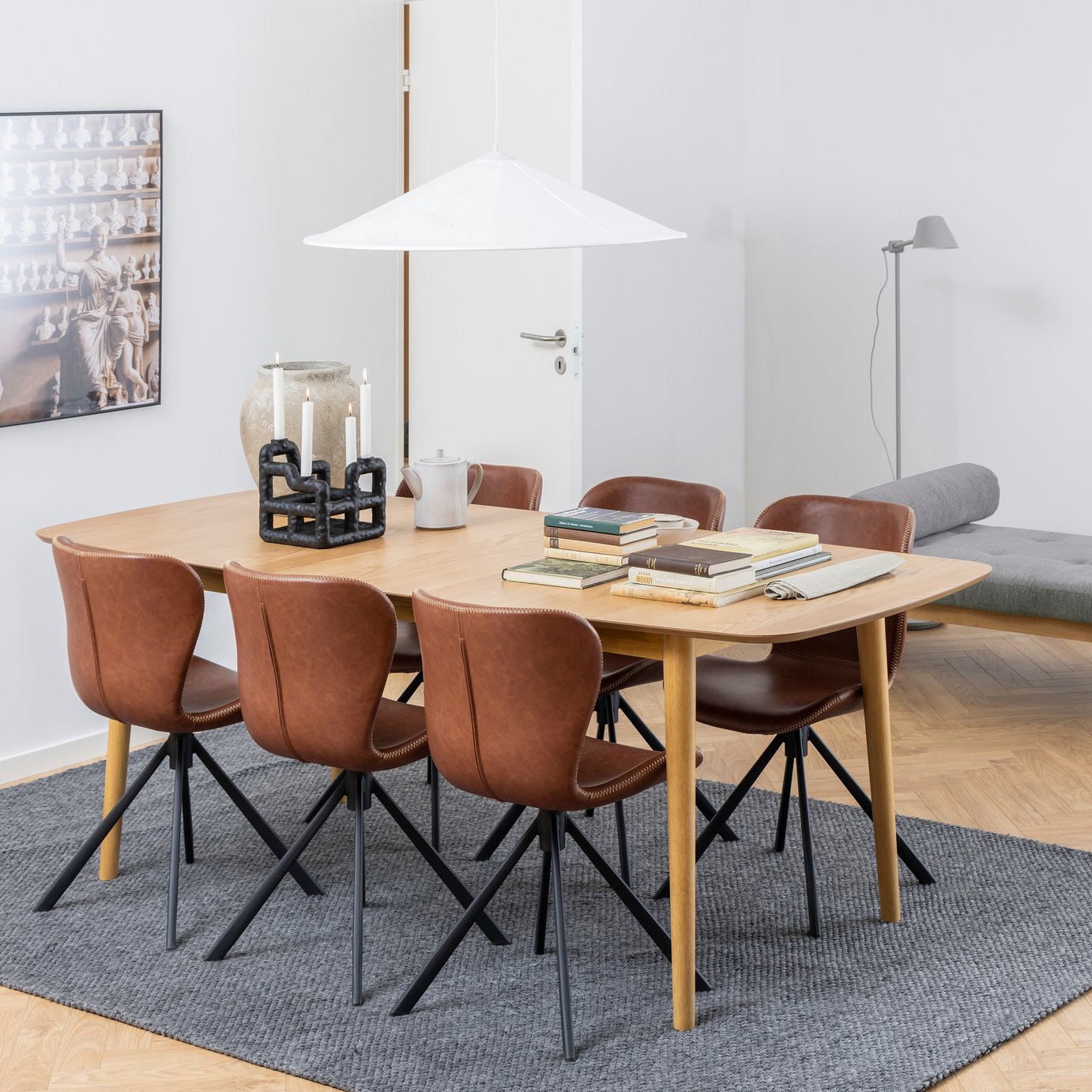 Furniture To Go Montreux Ext 6 Seater Dining Table - Natural