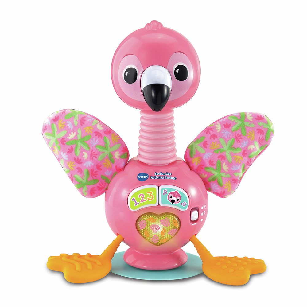 VTech Suction Cup Fluttering Flamingo Highchair Toy