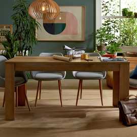 Argos Home Miami Extending 6 - 8 Seater Table - Oak Effect