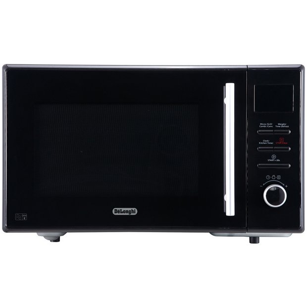 Buy De Longhi 900W Enamel Cavity Combination Microwave Black