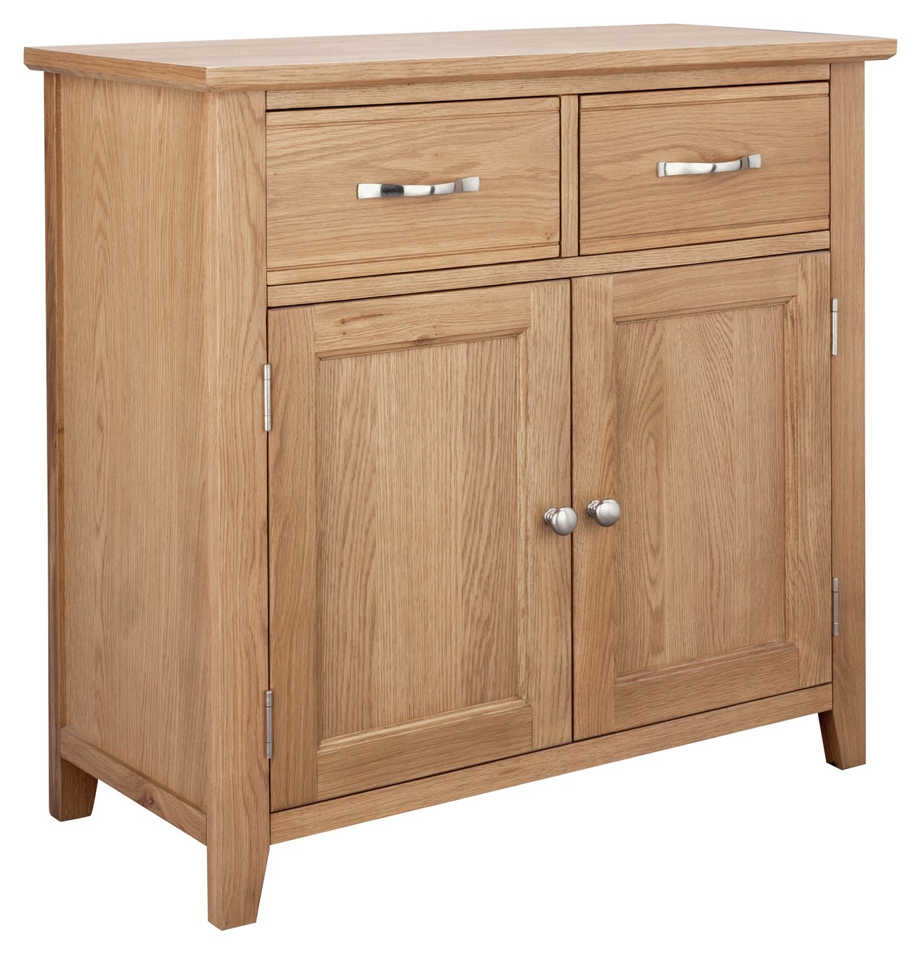 Argos Home Islington 2 Door Oak Veneer Sideboard-Natural