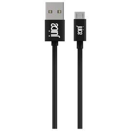 Juice USB to Micro USB 3m Charging Cable - Black