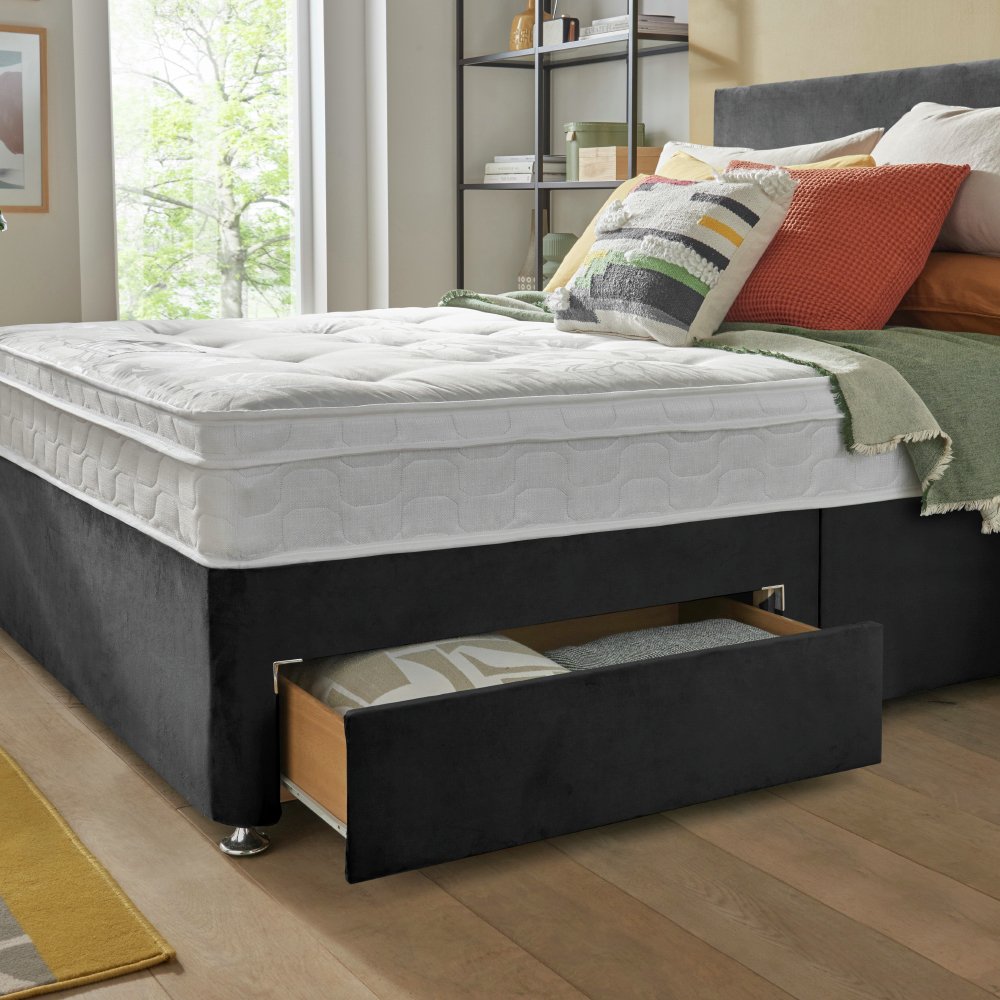 Silentnight Travis Ortho Mattress & Divan Bed Set