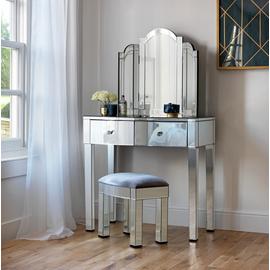Buy Argos Home Canzano Mirrored 2 Drawer Dressing Table Set