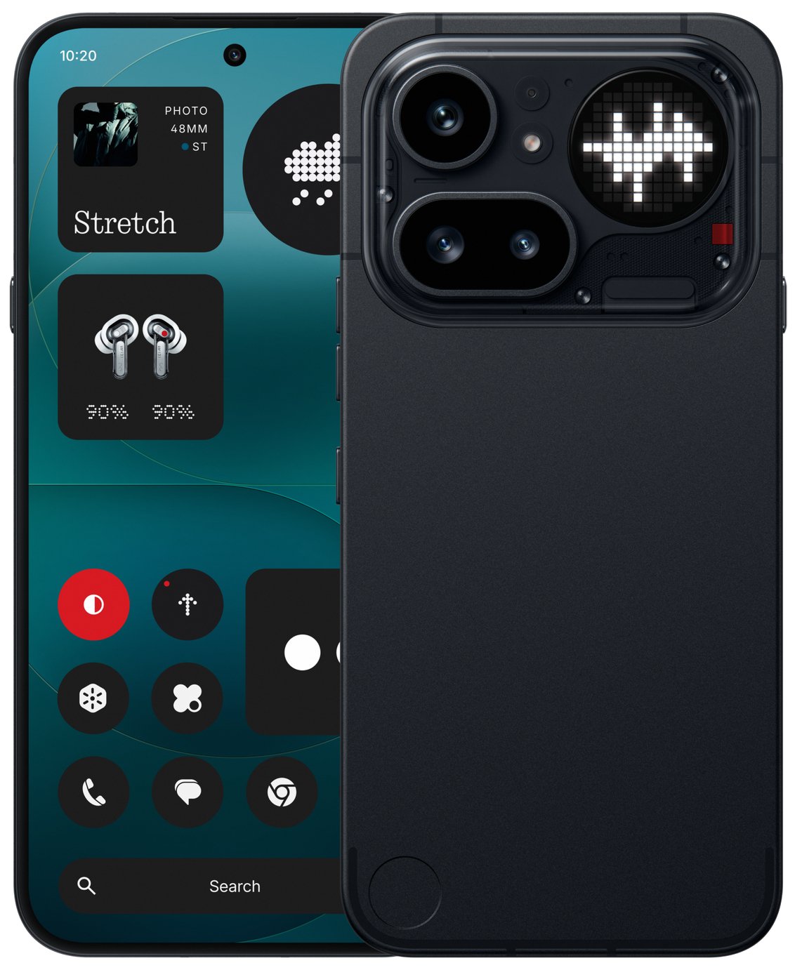 SIM Free Nothing Phone (4a) Pro 5G 128GB AI Phone - Black