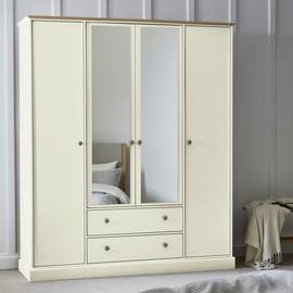 Buy Argos Home Kensington 3Dr 3Drw Wardrobe Soft Grey Oak Eff