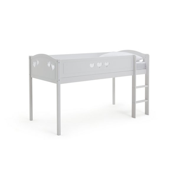 Buy Habitat Mia Mid Sleeper Bed Frame White Kids beds Argos