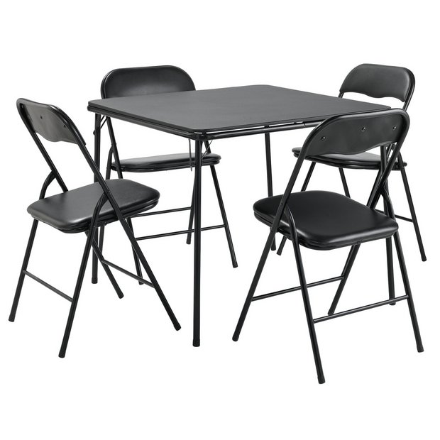 Argos folding camping table shop and chairs