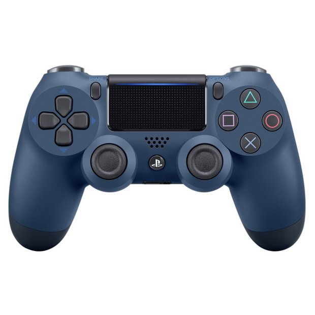 Buy PS4 DualShock 4 V2 Wireless Controller Midnight Blue PS4