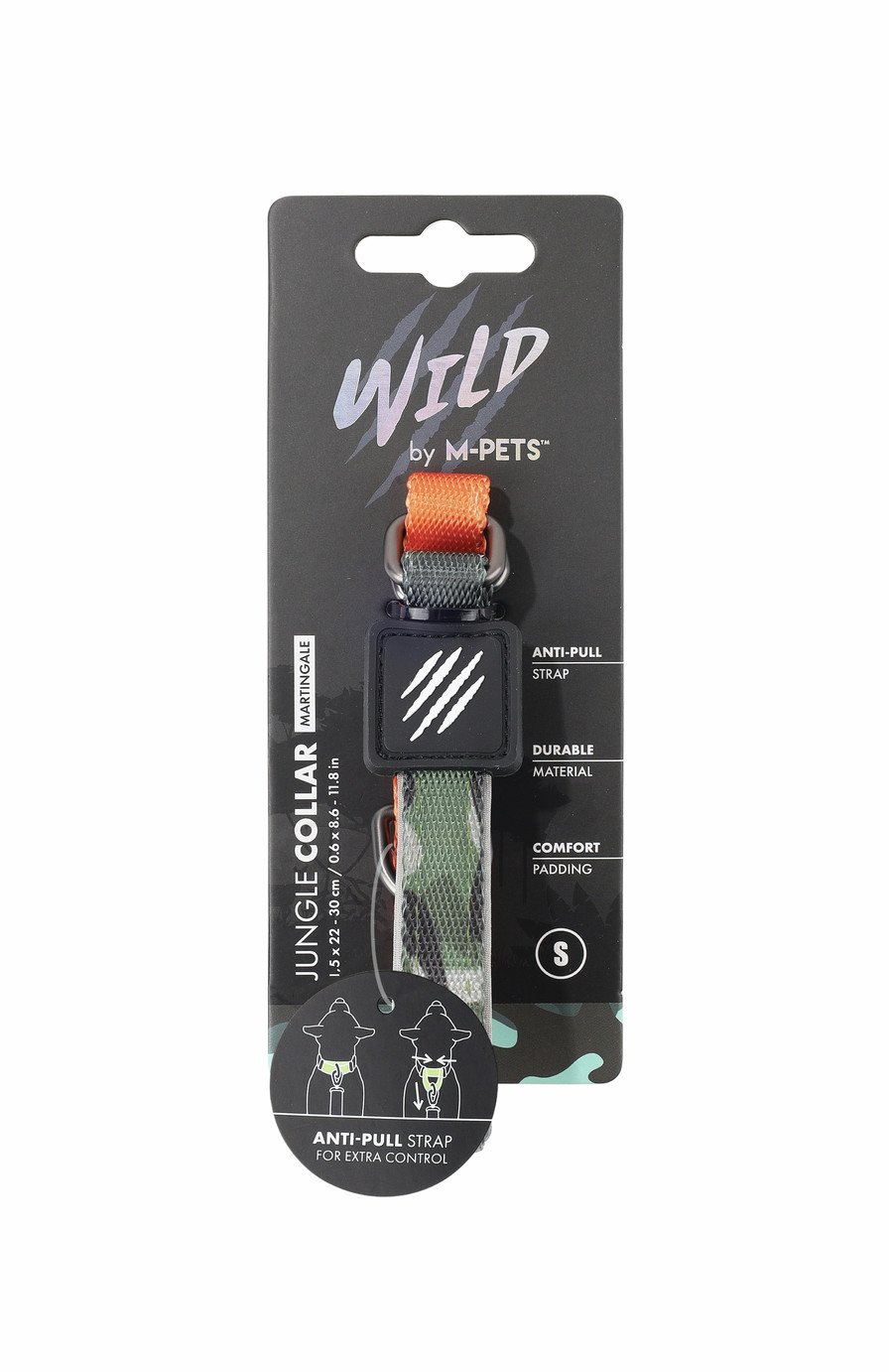 M-PETS Wild Jungle Dog Collar - Small