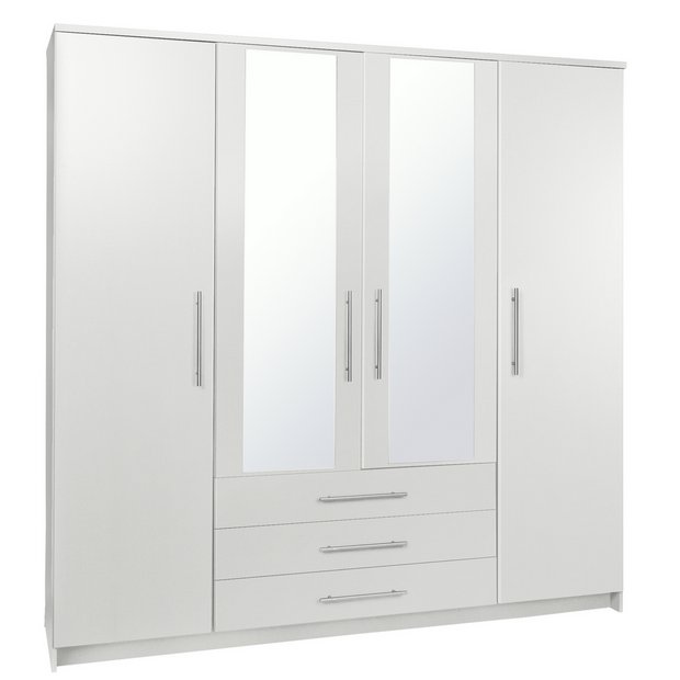 6 door deals wardrobe argos