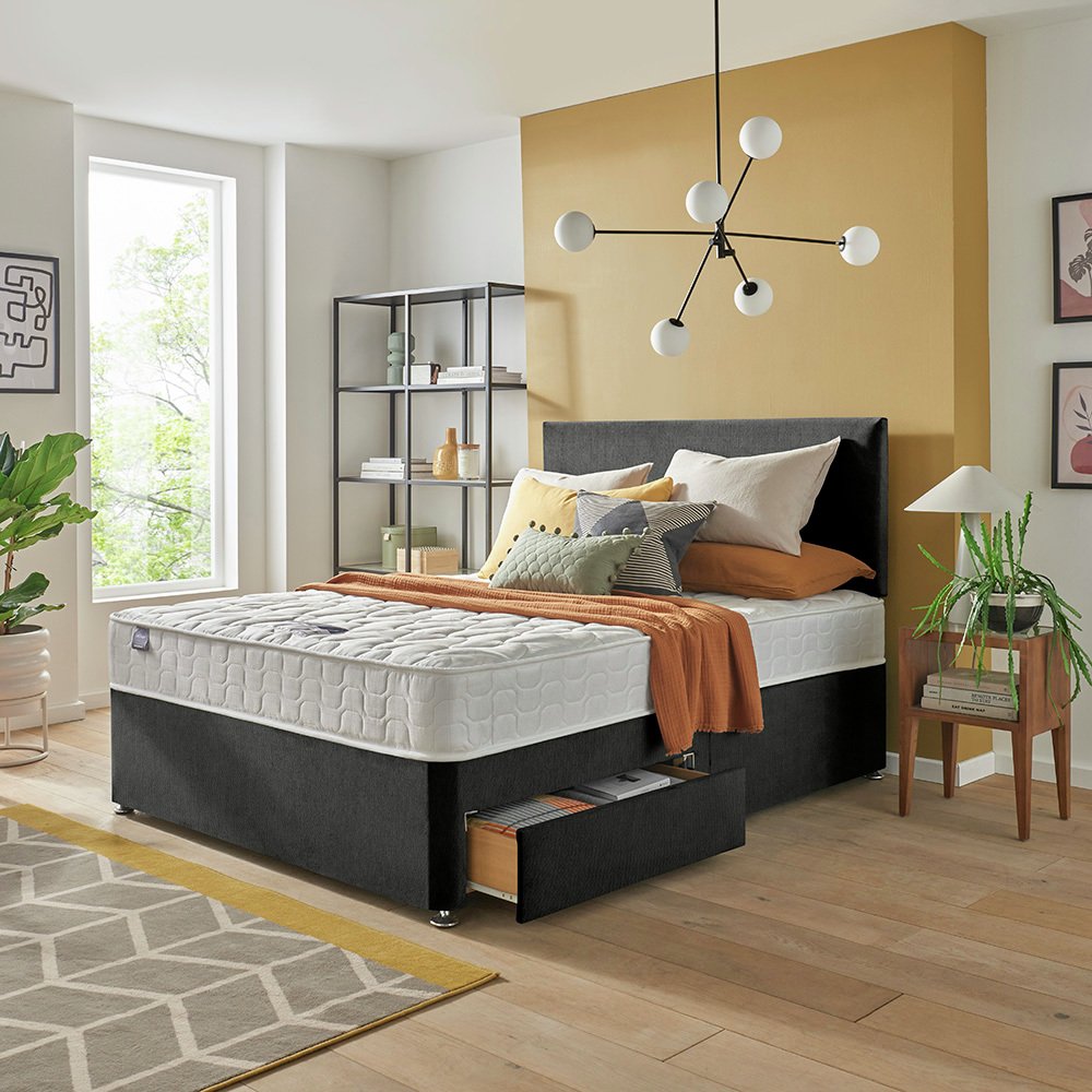 Double 2 storage drawers Divan beds | Argos