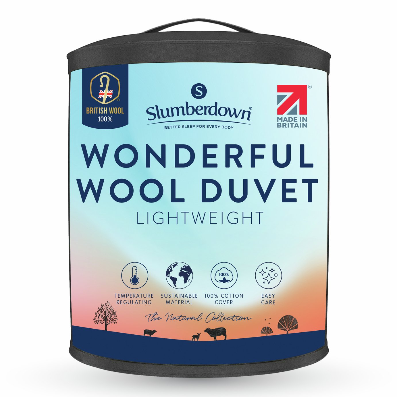 Slumberdown Wonderful Wool Duvet - Double