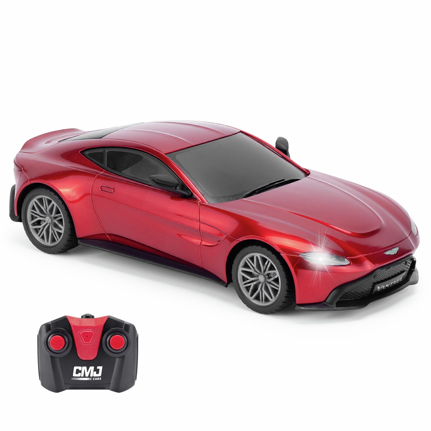 CMJ RC Cars Aston Martin Vantage Red Radio Controlled Car