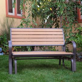 Metal garden bench argos deals