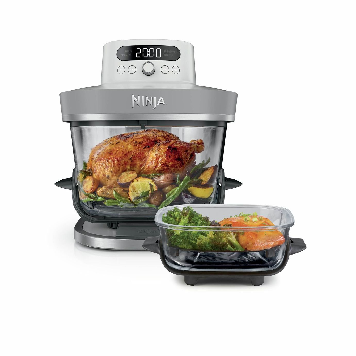 Ninja CRISPi PRO 5-in-1 Glass Air Fryer - White