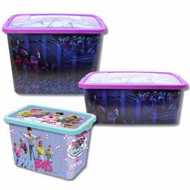 Netflix Kpop Demon Hunters Plastic Set of 3 Storage Boxes