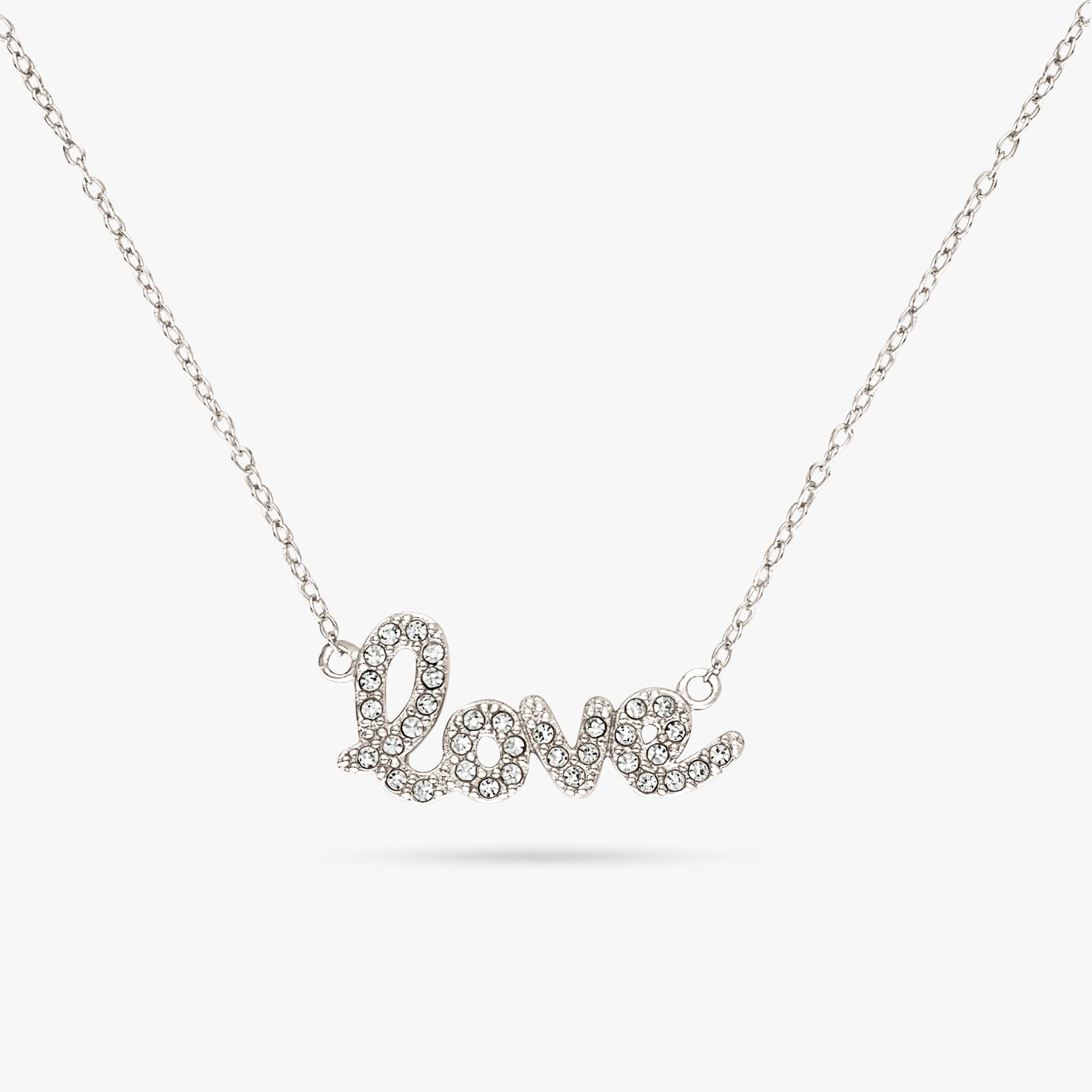 Revere Sterling Silver Love Pendant Necklace