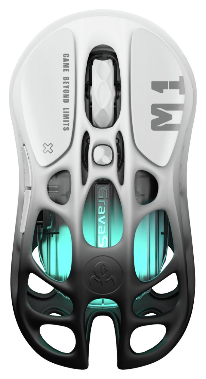 GravaStar Mercury M1 Pro Wireless Gaming Mouse - Gradient Black