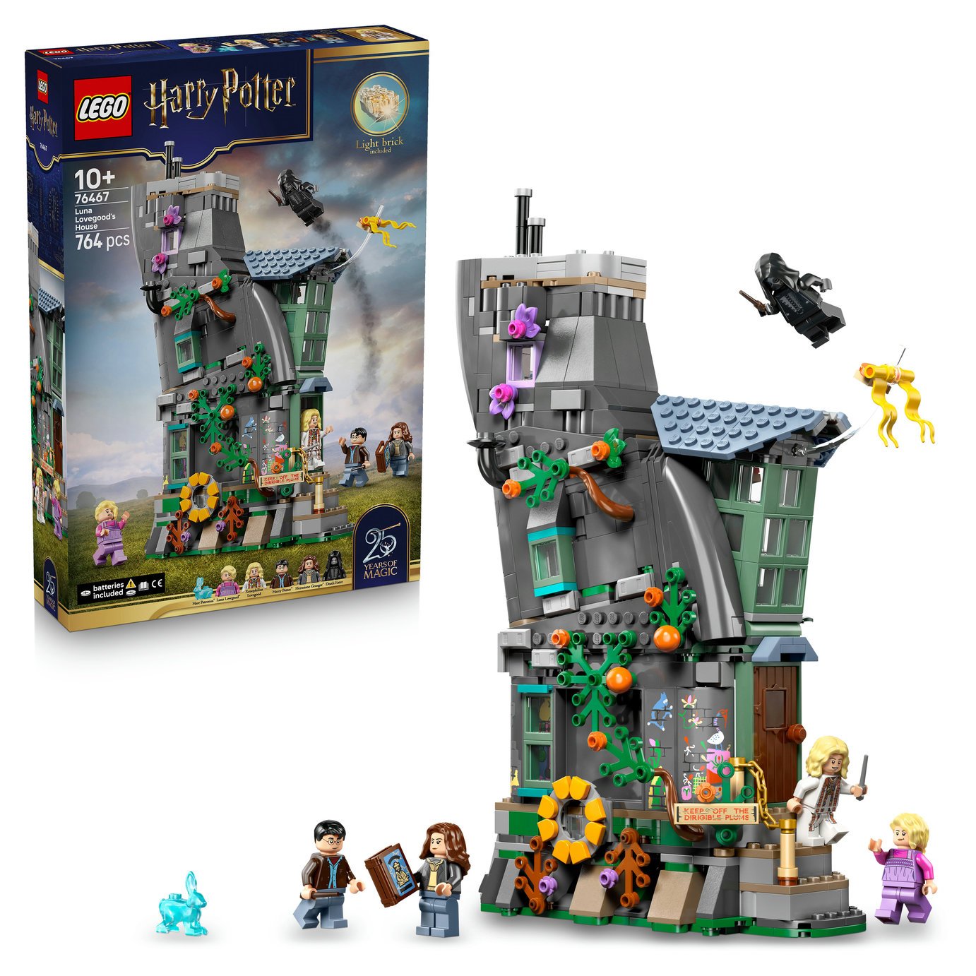 LEGO Harry Potter Luna Lovegood's House Toy for Kids 76467