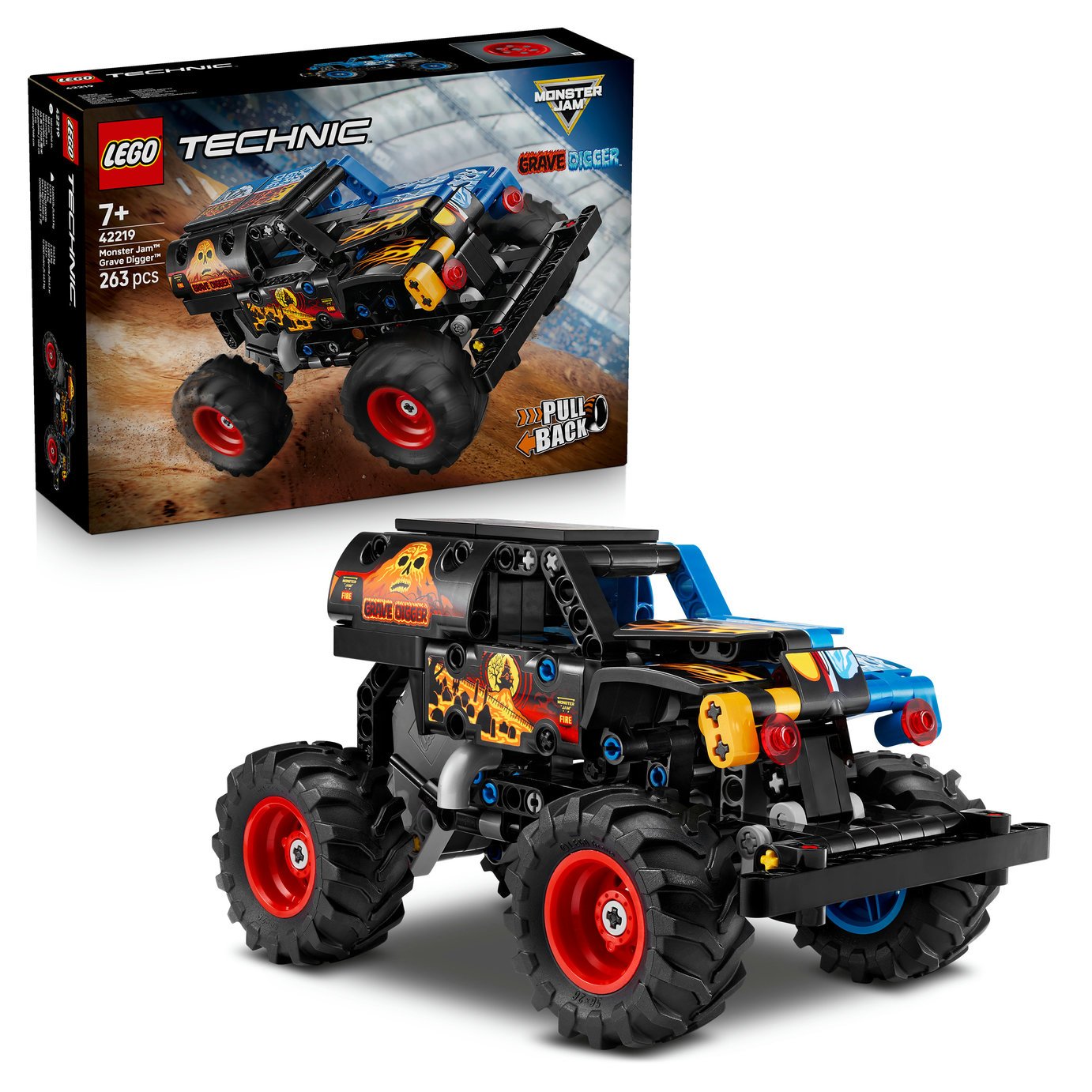 LEGO Technic Monster Jam Grave Digger FireIce 42219