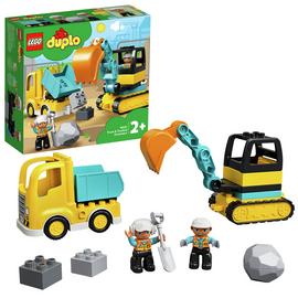 LEGO DUPLO Town Truck & Tracked Excavator Set 10931