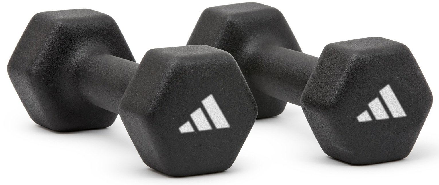 Adidas Neoprene Dumbbells - 2 x 3kg