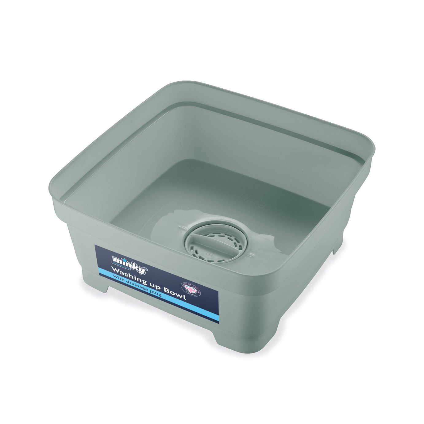 Minky Washing Up Bowl - Sage Green