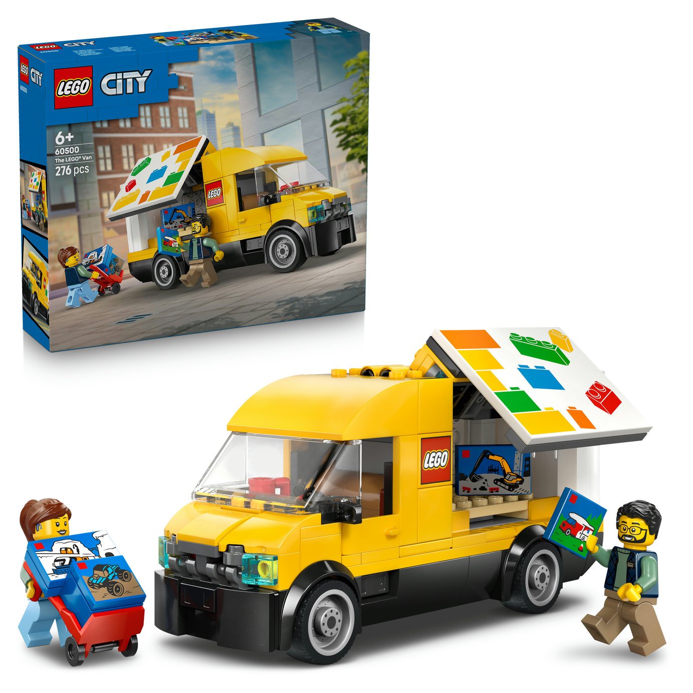 LEGO City: The LEGO Van Building Toy with Minifigures 60500
